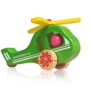 Đồ chơi Máy bay trực thăng bằng Gỗ