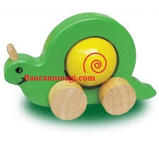 Đồ chơi Ốc sên bằng Gỗ