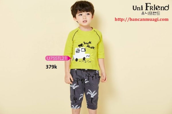 Quần áo trẻ em UniFriend mã U7SSTL21